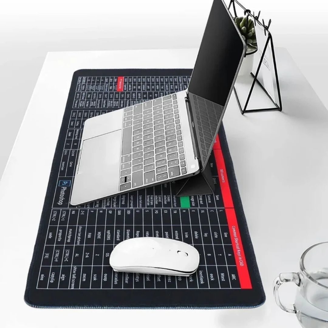 ExcelPad® - ALFOMBRILLA DE RATÓN ANTIDESLIZANTE CON ACCESO DIRECTO A ECXEL/WINDOWS