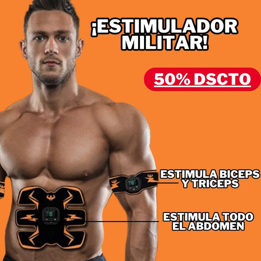 ToniX® - ESTIMULADOR ABDOMINAL MILITAR TONIFICADOR DE MÚSCULO