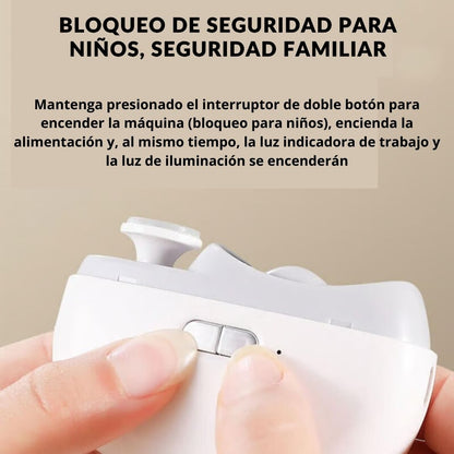 ClipPro® - CORTA UÑAS ELÉCTRICO PARA ADULTOS Y BEBÉS