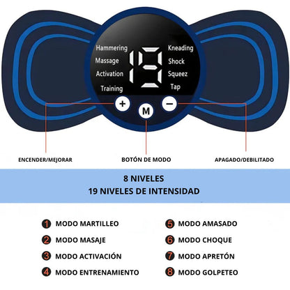 RelaxPro® - MASAJEADOR CORPORAL ELECTRICO PARA CUALQUIER ALIVIO DEL DOLOR